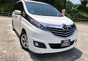 Mazda Biante 5-Door Wagon 2.0L SP.6EAT 2014 White